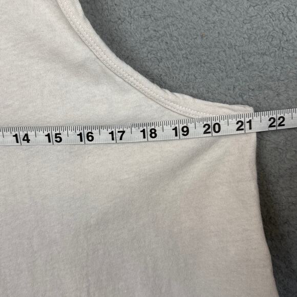 Frank & Eileen tee lab Womens Muscle Tee Hi Low Hem Vintage White Size XS NWOT - Picture 4 of 9